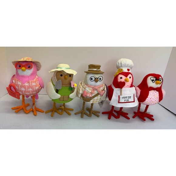 Lot 5 Spritz Birds Target Coral Deckle Truffle Avi Pledge Valentines Spring - Picture 1 of 16